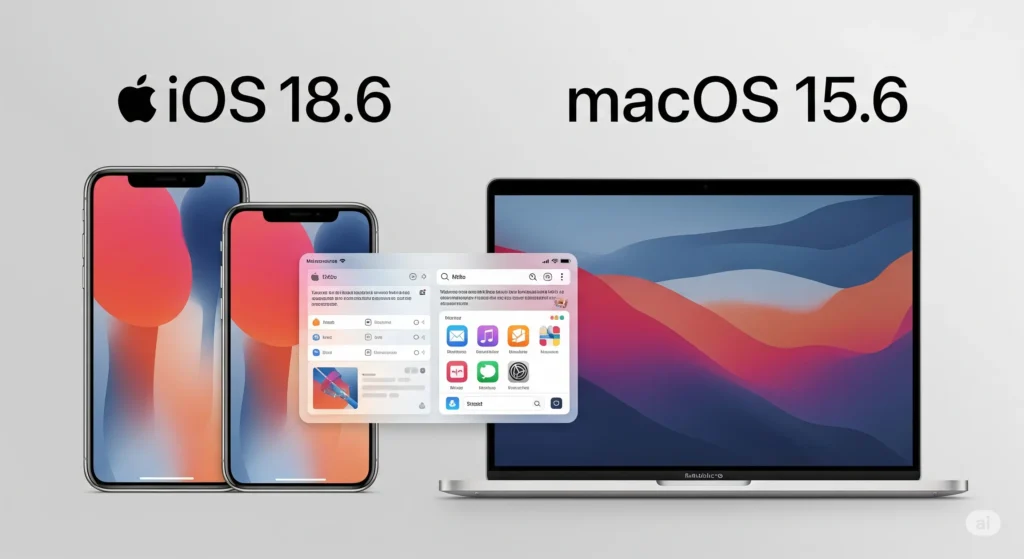 Apple's Latest: iOS 18.6 & macOS 15.6 Updates
